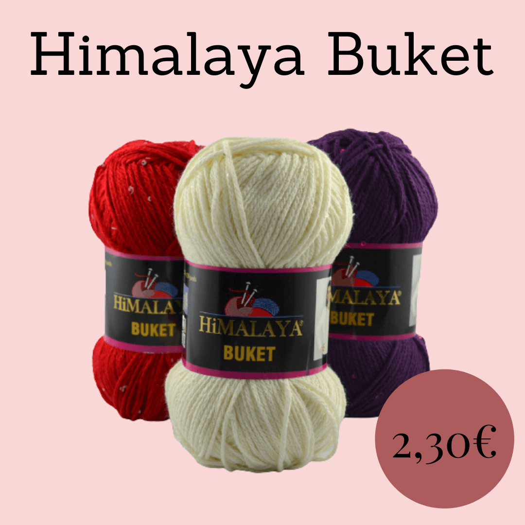 Výpredaj vlny - himalaya buket